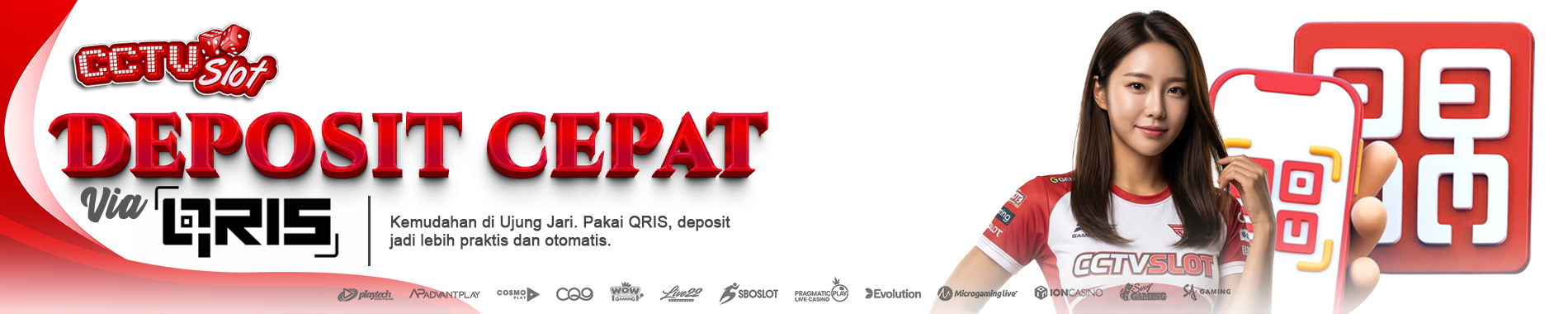 Deposit via qris